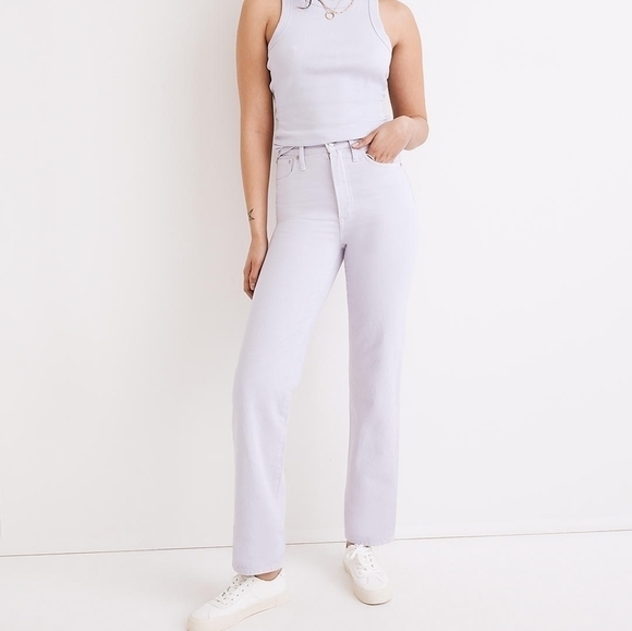The Perfect Vintage Straight Jean: Garment-Dyed Edition - Picture 1 of 11
